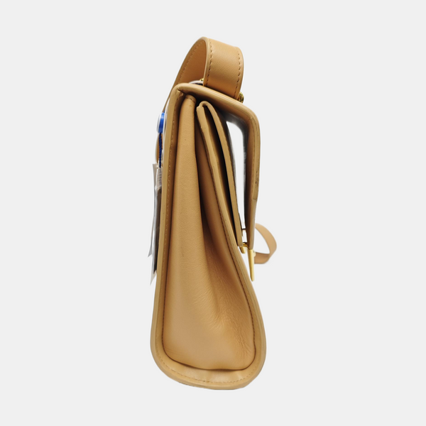 The Clip Calfskin Beige