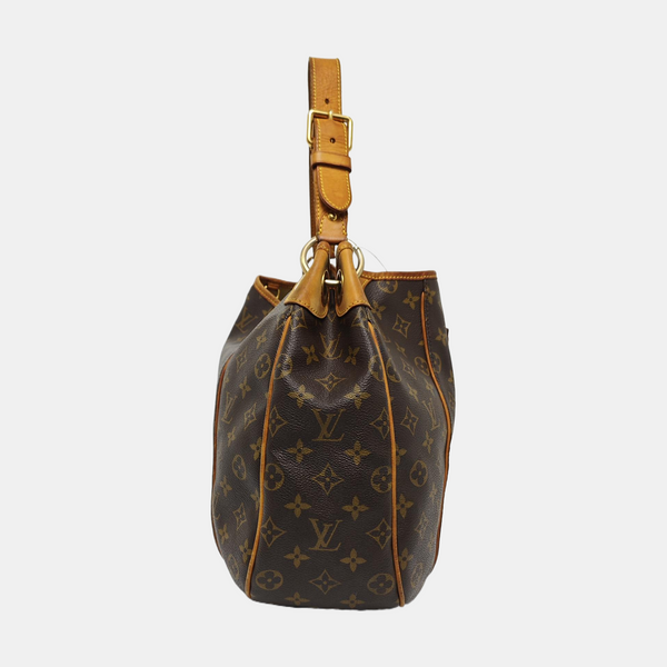 GALLIERA Monogram Coated Canvas Brown