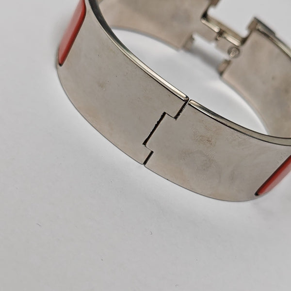 Clic Clac H Metal Orange Bangle