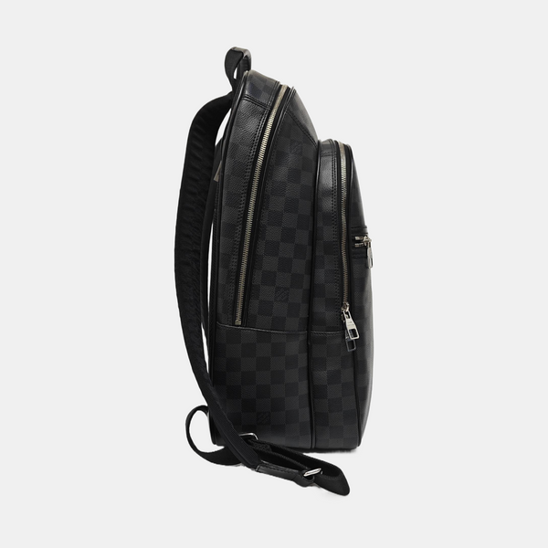 Damier Graphite Coated Canvas Backpack Black