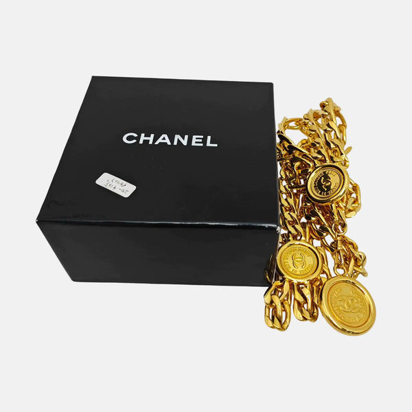 Metal Waist Chain Gold