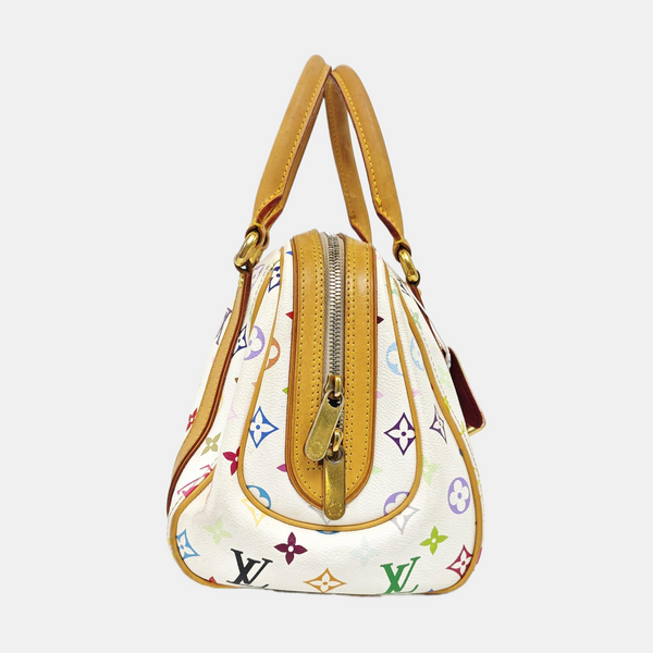 LV × TM PRISCILLA Monogram Coated Canvas White