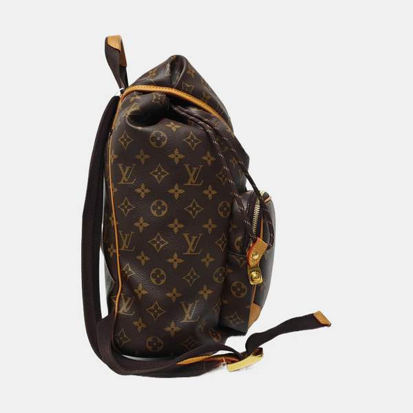 MONTSOURIS CARGO Monogram Coated Canvas Brown