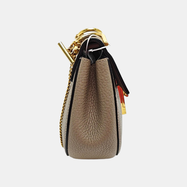 Drew Mini Calfskin Gray