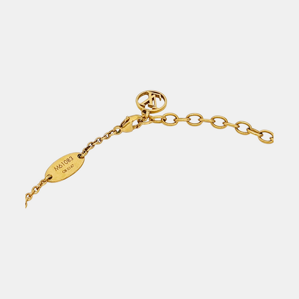 LV & ME Metal Gold Necklace