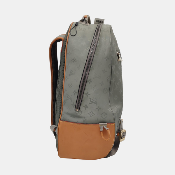 Monogram Coated Canvas PM Gray