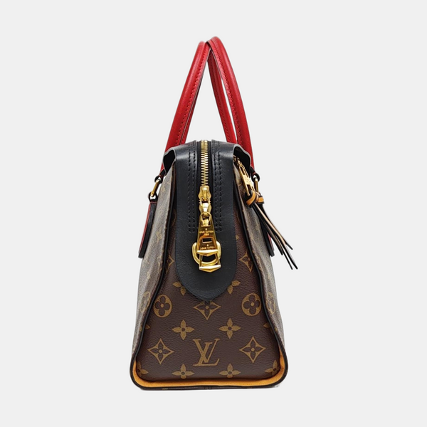 TUILERIES Monogram Coated Canvas Brown