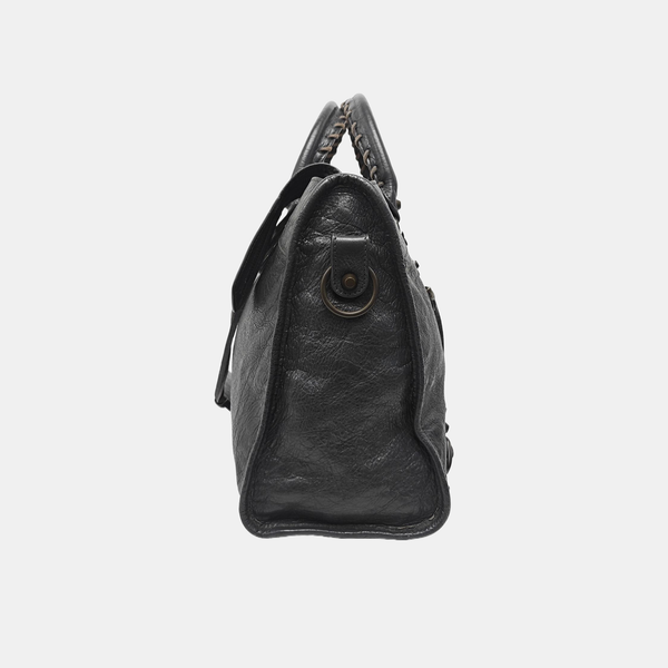Classic City Medium Lambskin Gray