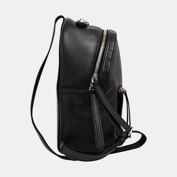 Authenticated pre-owned By The Way Calfskin Black - Backpack at Looply