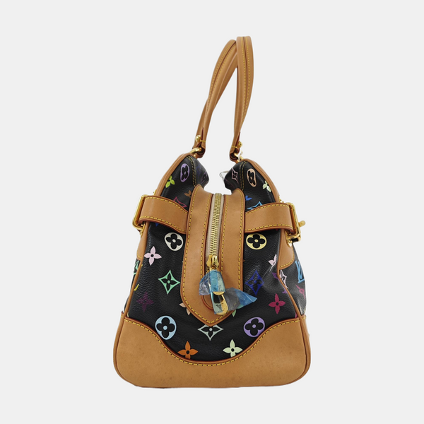 LV × TM CLAUDIA Monogram Coated Canvas Black