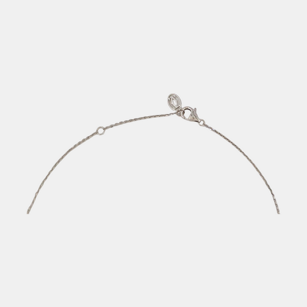 CARTIER D'AMOUR 18k White Gold Silver Necklace