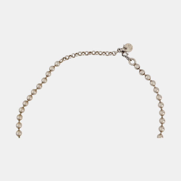 Interlocking G 925 Sterling Silver Necklace