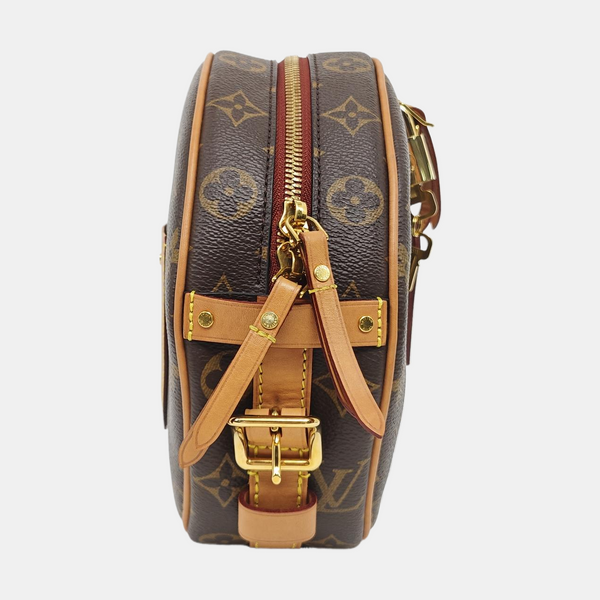 BOITE CHAPEAU MM Monogram Coated Canvas Brown