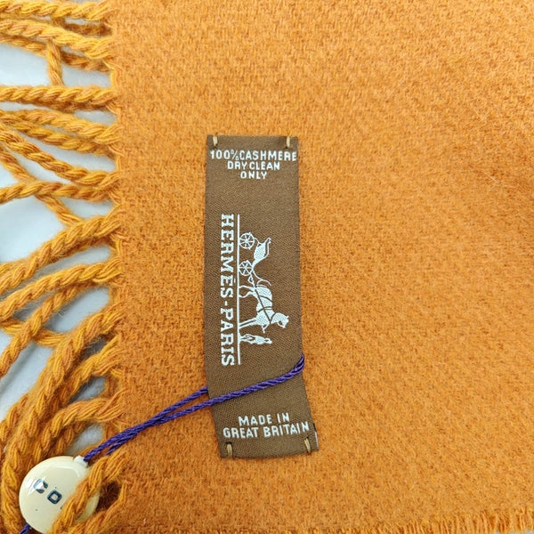 Cashmere Scarf Orange