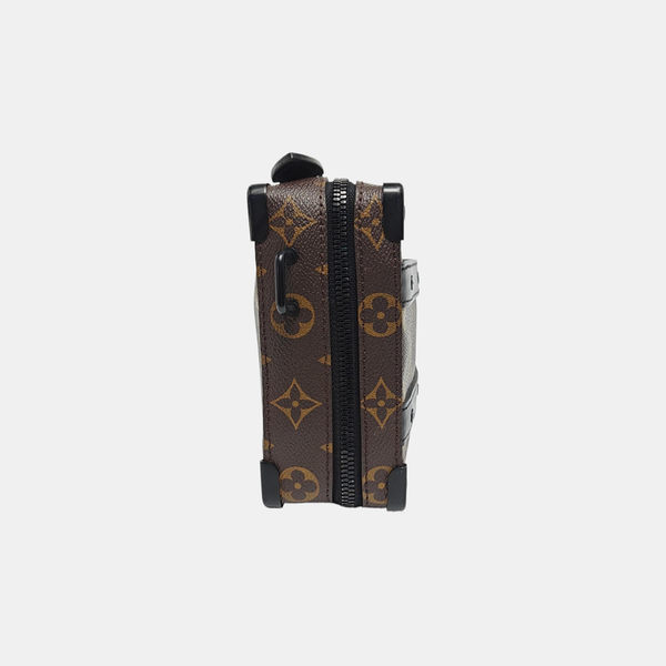 SOFT TRUNK Monogram Coated Canvas Brown