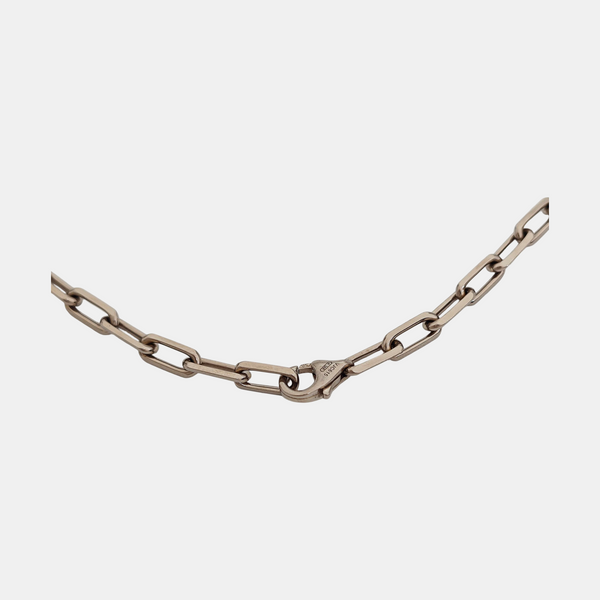 18k White Gold Silver Necklace