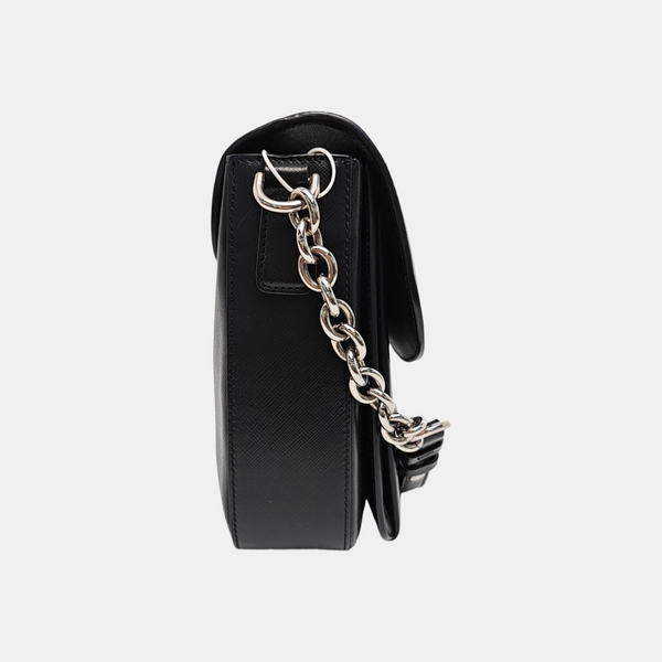 Gancini Calfskin Black