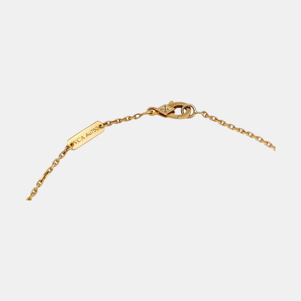 Vintage Alhambra 18k Gold Necklace