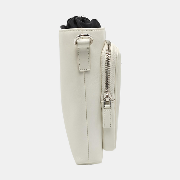 Calfskin Shoulder Bag White