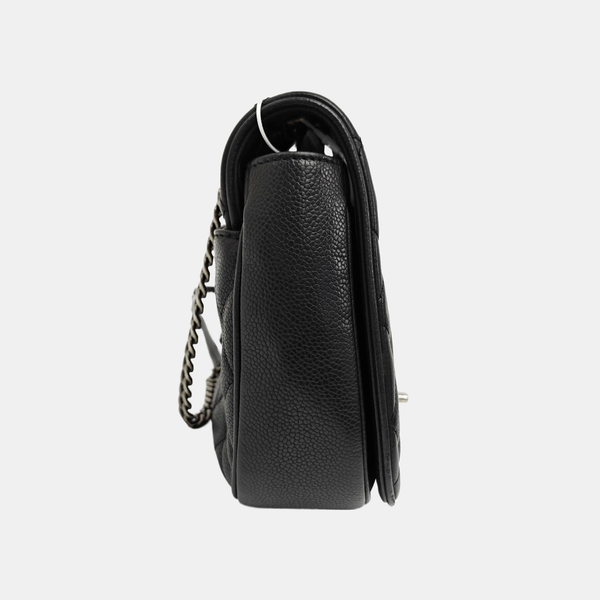 Caviar Quilted Grained Calfskin Black