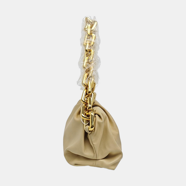 The Pouch Mini Calfskin Beige