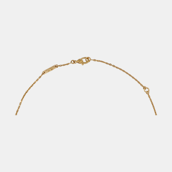 Vintage Alhambra 18k Gold Necklace
