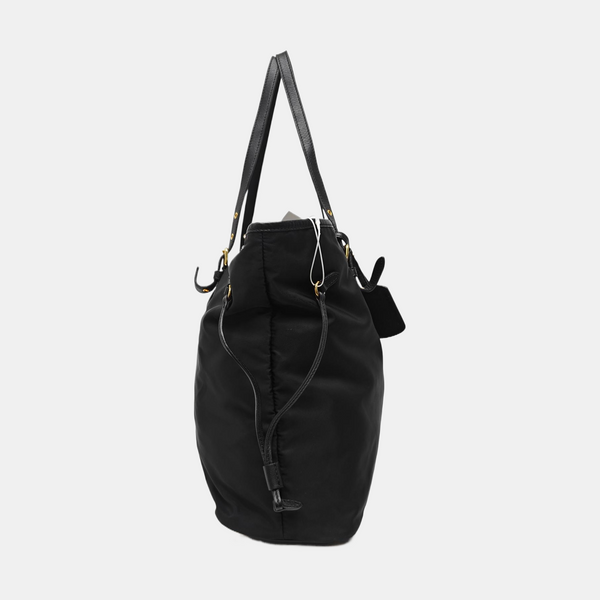 Nylon Tote Bag Black