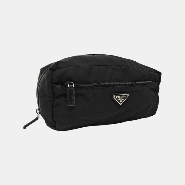 Nylon Clutch Black