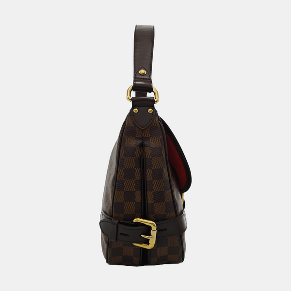 HIGHBURY Damier Ebene Coated Canvas Brown