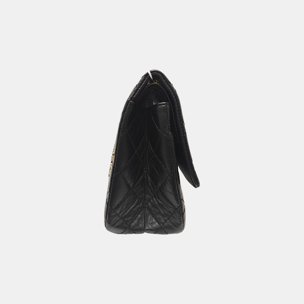 2.55 227 (jumbo) Quilted Calfskin Black