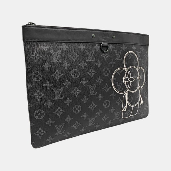 APOLLO GM Monogram Coated Canvas Black