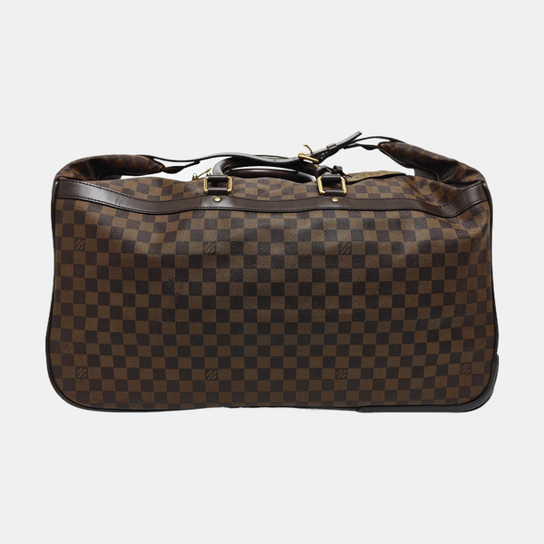 EOLE Damier Ebene Coated Canvas Brown