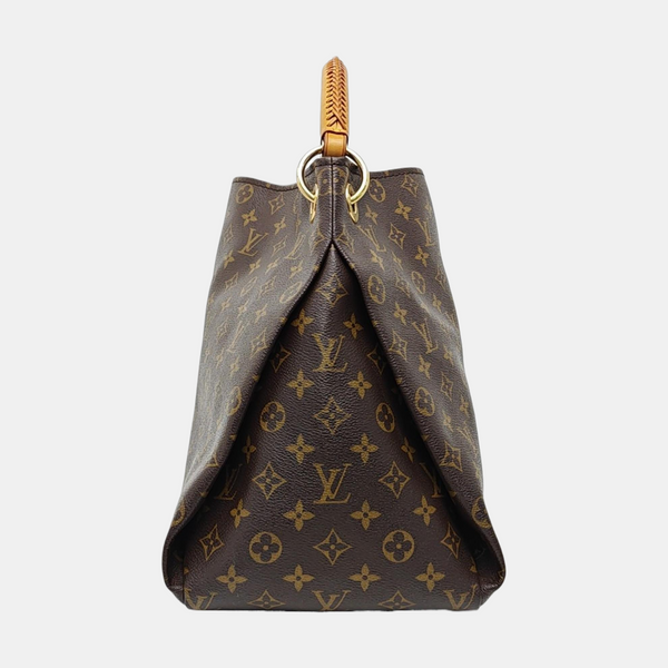 ARTSY MM Monogram Coated Canvas Brown