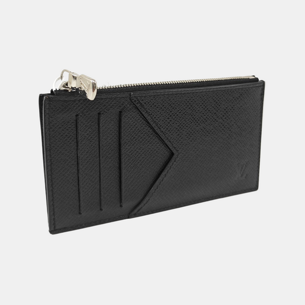 COIN Calfskin Black Wallet