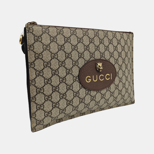 Neo Vintage Monogram Coated Canvas Beige