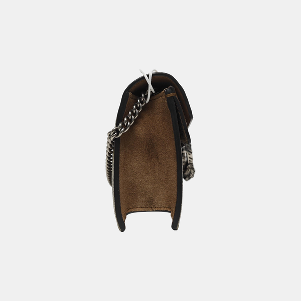 Dionysus Super Mini Monogram Coated Canvas Beige