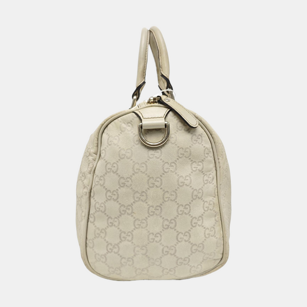Joy Medium Monogram Calfskin Beige