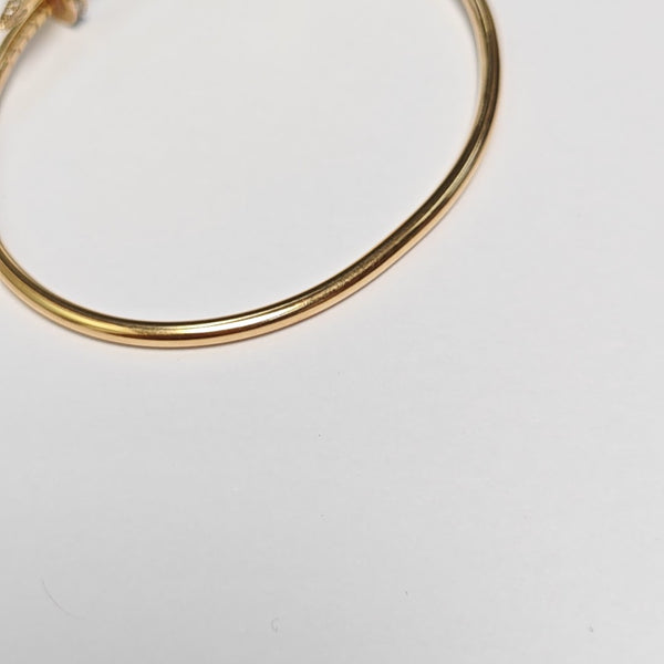 JUSTE UN CLOU 18k Rose Gold Bangle