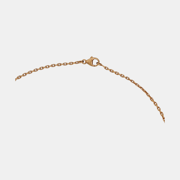 Pop H Metal Rose Gold Necklace