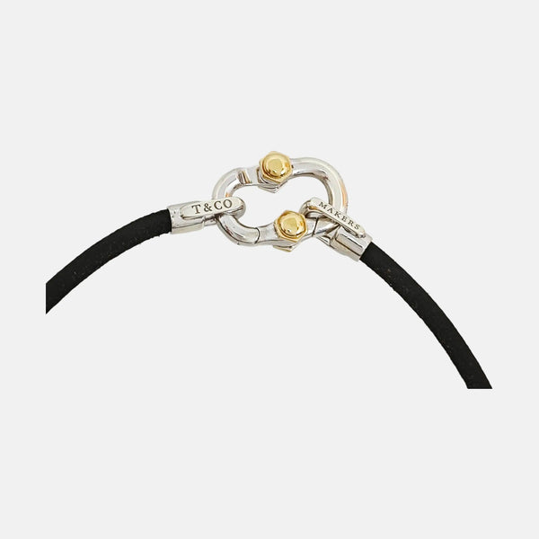 925 Sterling Silver Black Necklace