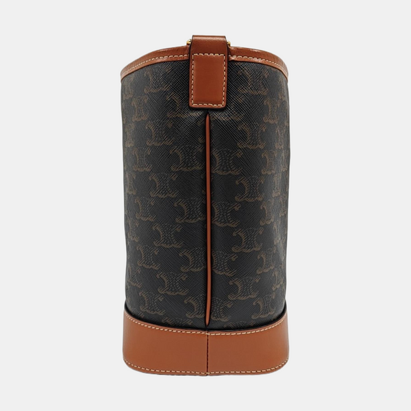 TRIOMPHE CANVAS Small Coated Canvas Brown