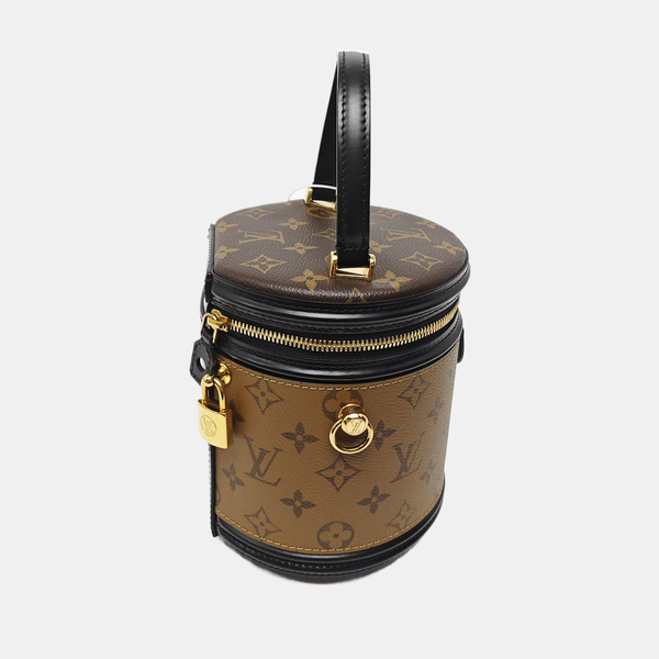 CANNES PM Monogram Coated Canvas Brown