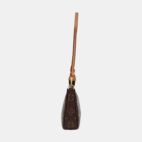 ACCESSOIRES Monogram Coated Canvas Brown
