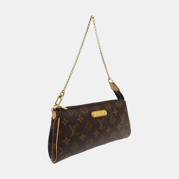 EVA Monogram Coated Canvas Brown