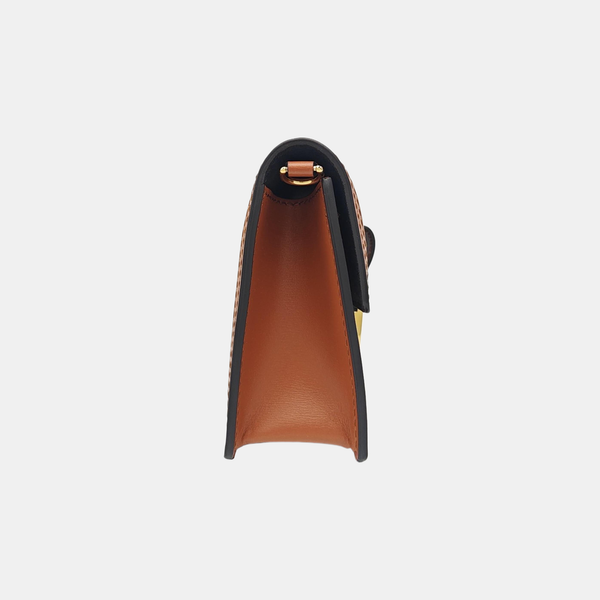 DAUPHINE WOC Monogram Coated Canvas Brown