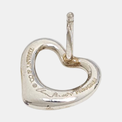 Elsa Peretti Platinum 950 Silver Stud Earrings