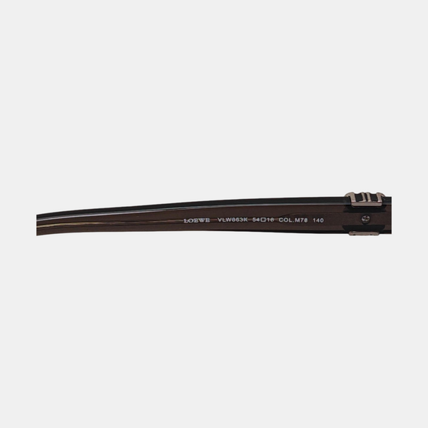 Synthetic Eyeglasses Brown