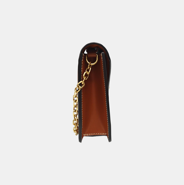 TRIOMPHE Small Calfskin Brown