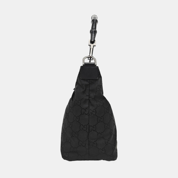 Monogram Canvas Top Handle Bag Black