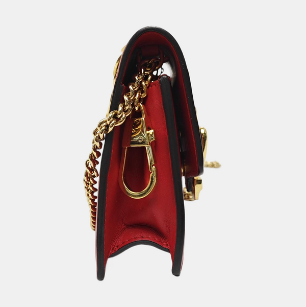 Sylvie Super Mini Calfskin Red